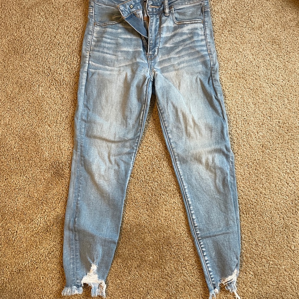 American Eagle Super Hi-rise Jegging Crop